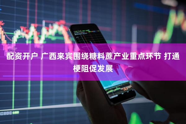 配资开户 广西来宾围绕糖料蔗产业重点环节 打通梗阻促发展